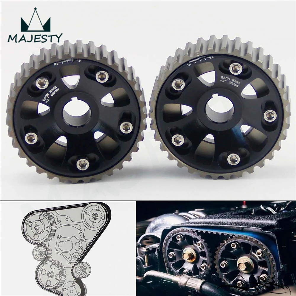 Кулачковый шкив для H * ONDA C IVIC B16A B18C INTEGRA DC2 88 00 2 шт|Кривошипный механизм| |