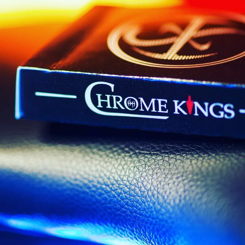 Chrome Kings Limited Edition Playing Cards (Artist Edition) by De'vo vom Schatte Magic Deck Poker Tricks | Игрушки и хобби
