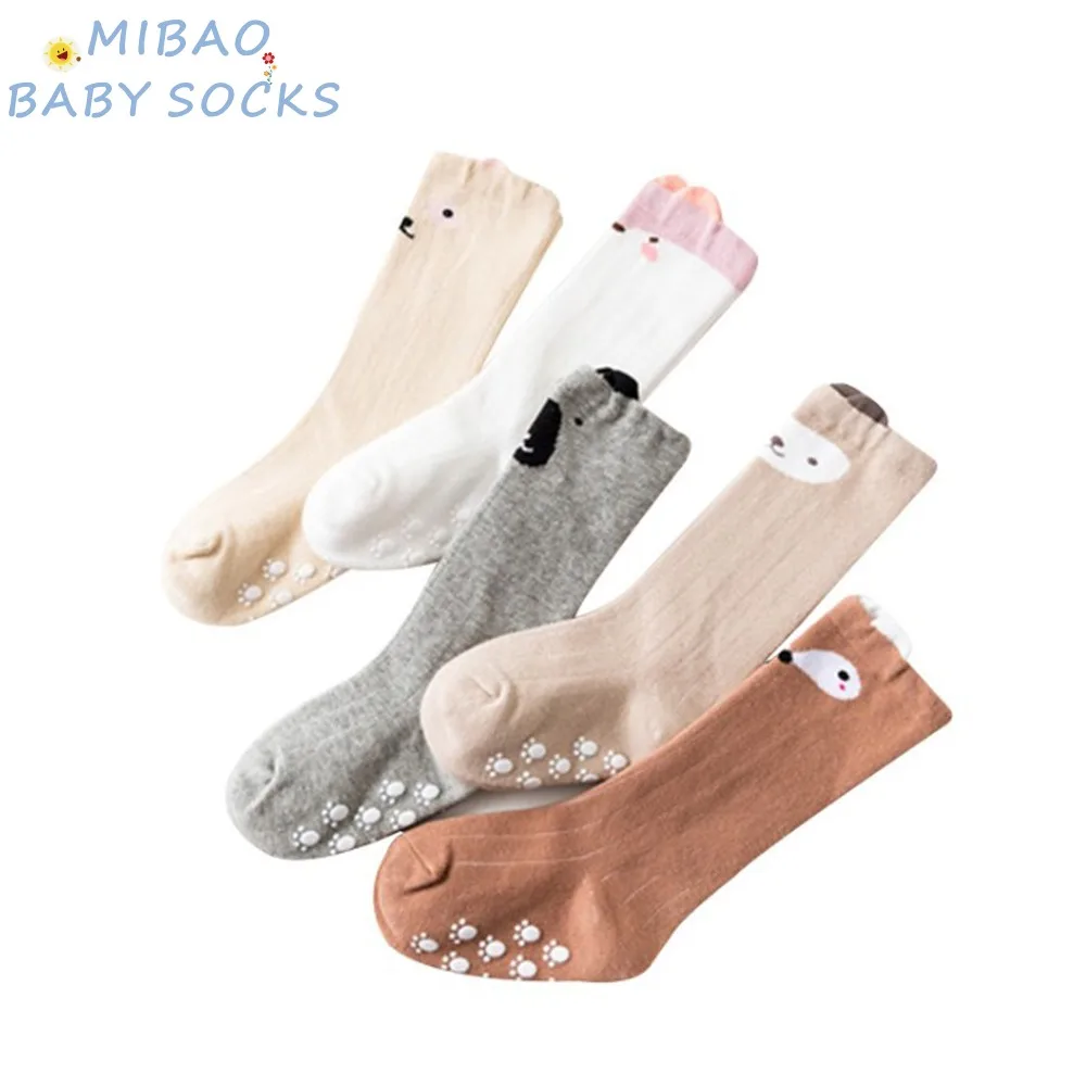 MIBAO/Новинка 1 пара носков для малышей Гольфы с животными новорожденных мальчиков