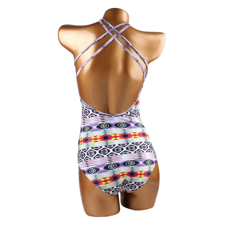 2017 beautiful brazil one piece swimsuit swimwear swimming costume hot sale women bodysuit bathing suit maillot de bain femme | Спорт и