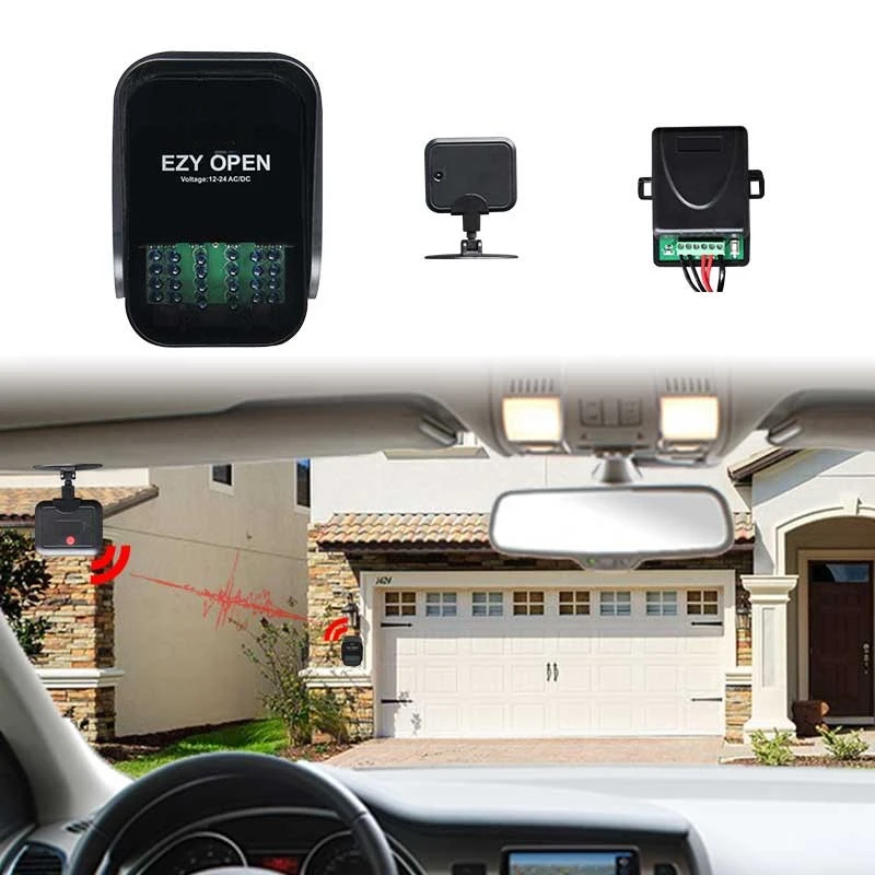 Устройство автоматической двери hands free устройство-EZY открытый для гаража качели раздвижные ворота мотор открывалка Беспроводное управление