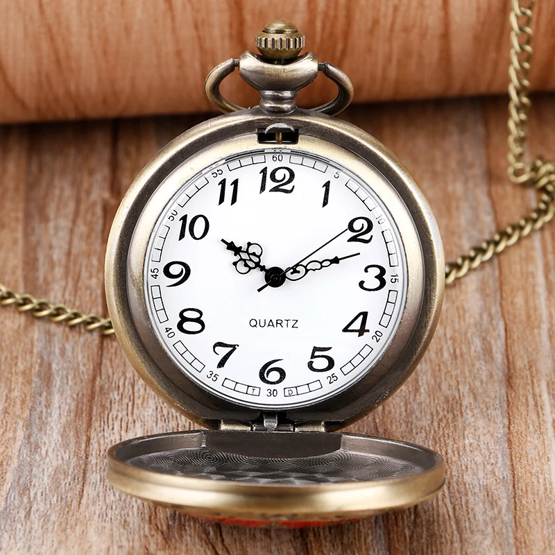 Популярные кварцевые карманные часы России двуглавый орел Российской знак