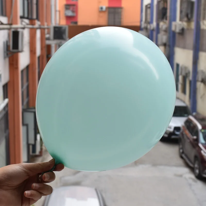 tiffany blue 12/18/36 inch Красивая Macaron конфеты Пастель воздушные шары шарики - Цвет: tiffany blue