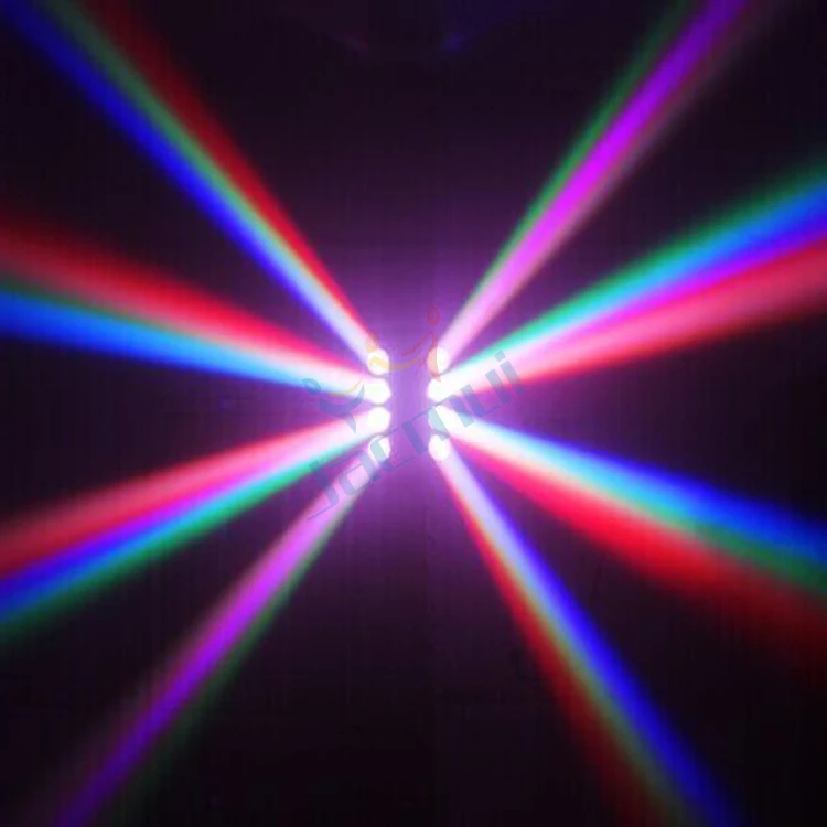 

RGBW 4in1 Spider Beam Led Moving Head Light 8 Eyes 10W Led Spider Quad Beam Cabeza Movil Dj Light
