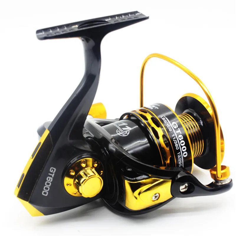 Рыболовная катушка для спиннинга цельнометаллическая 11 шарикоподшипников