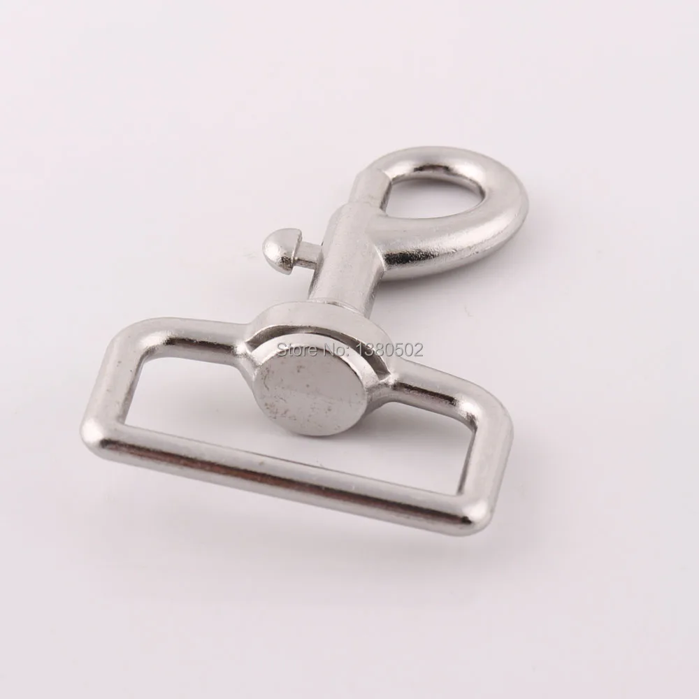 

5PCS/lot Metal Top Quality Durable Rotary Swivel Snap Hooks Spring Buckle For Backpack Lobster Clasps dog Hooks