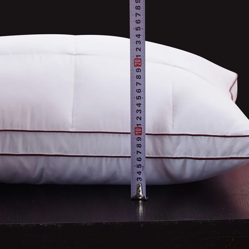 1 шт. Прямоугольная подушка из 95% гусиного пуха и 5% перьев 48 х74 см|pillow bedding|down feather