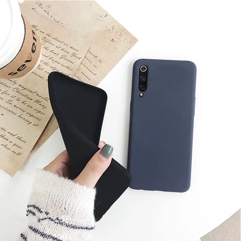 Ультратонкий чехол-накладка из ТПУ с Песчаник текстура чехол для samsung Galaxy A50 A60 A70