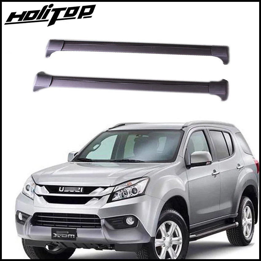 Новое поступление перекрещивающийся багажник на крышу для Isuzu MU-X MUX-, Толстый алюминиевый сплав, в Азию