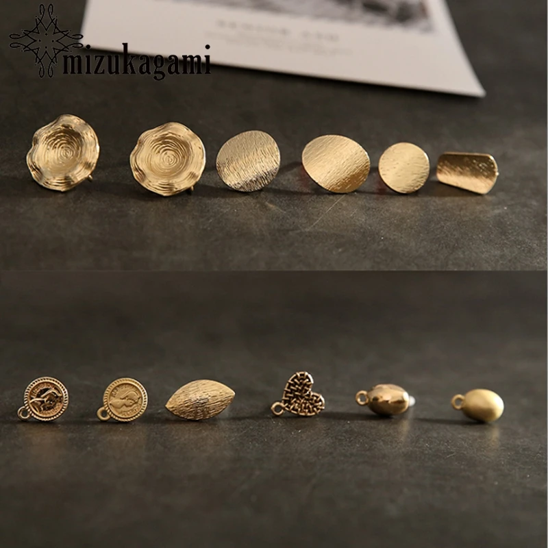 Скрытая эллиптический Earpin с сзади висит открытие 10 шт./лот для серьги изготовление, поиск ювелирных изделий Аксессуары