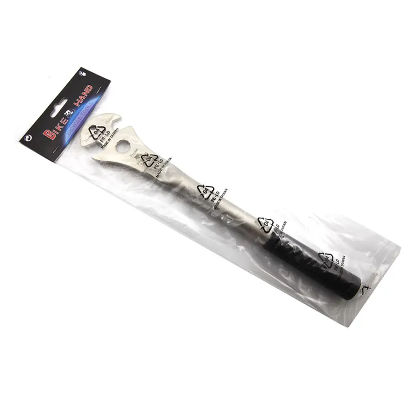 BIKEHAND Bicycle Pedal Wrench Overhaul Install Spanner Bike Repair Service Tool Long Handle Extra Thickness 5mm Cycling YC-163L