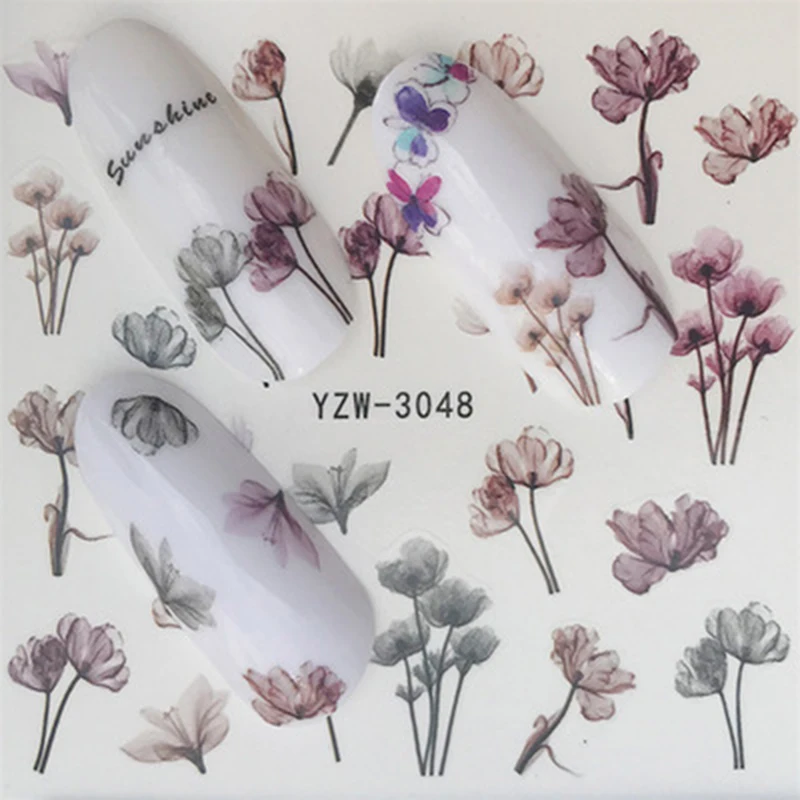 1pcs Sticker Water Transfer Decal Sliders For Art Decoration Tattoo Manicure Beauty DIY Toys Classic Toy | Игрушки и хобби