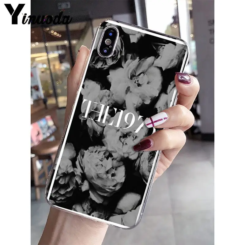 Прозрачный мягкий чехол для телефона Yinuoda с изображением песен 1975 iPhone 8 7 6 6S Plus 5 5S SE