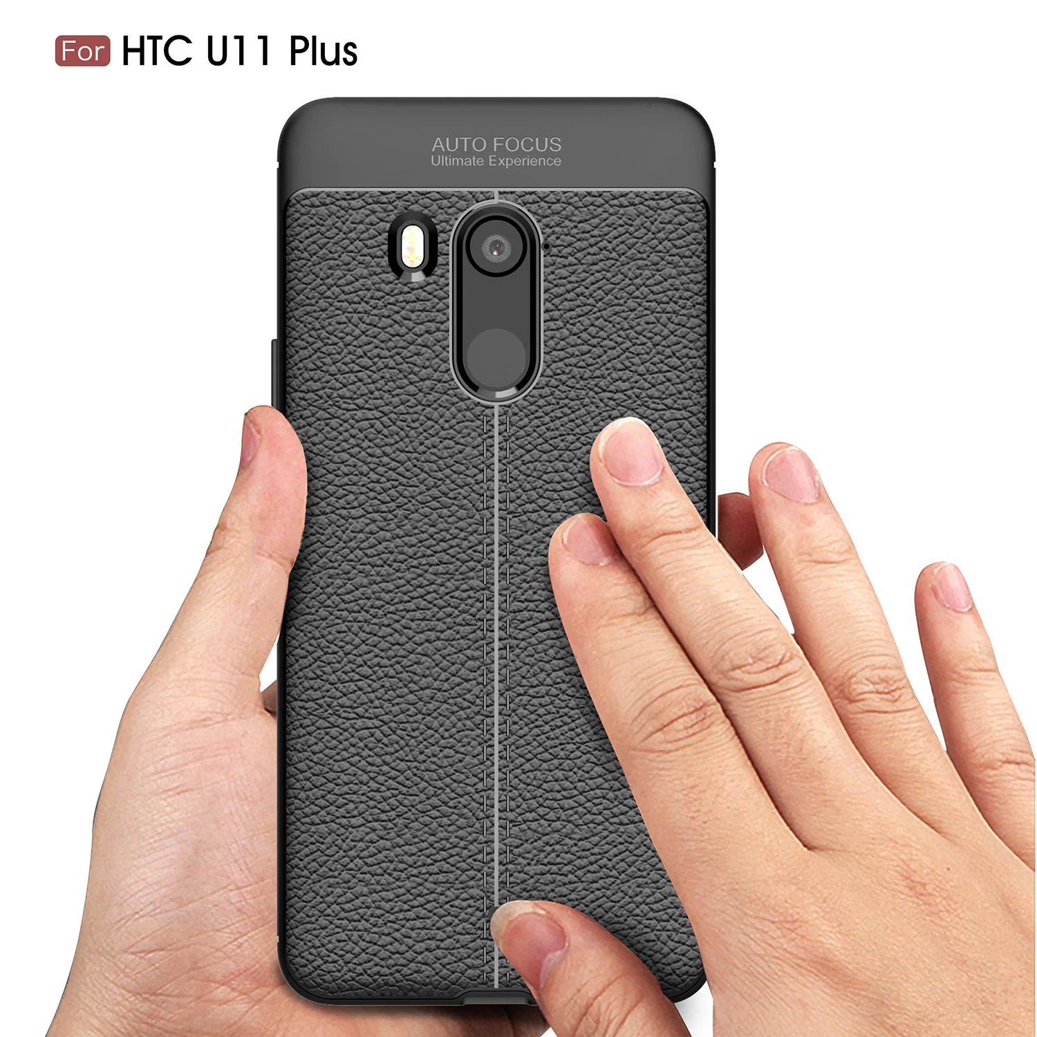Противоударный защитный кожаный чехол из ТПУ для HTC U11 Lite Plus Eyes силиконовый мягкий