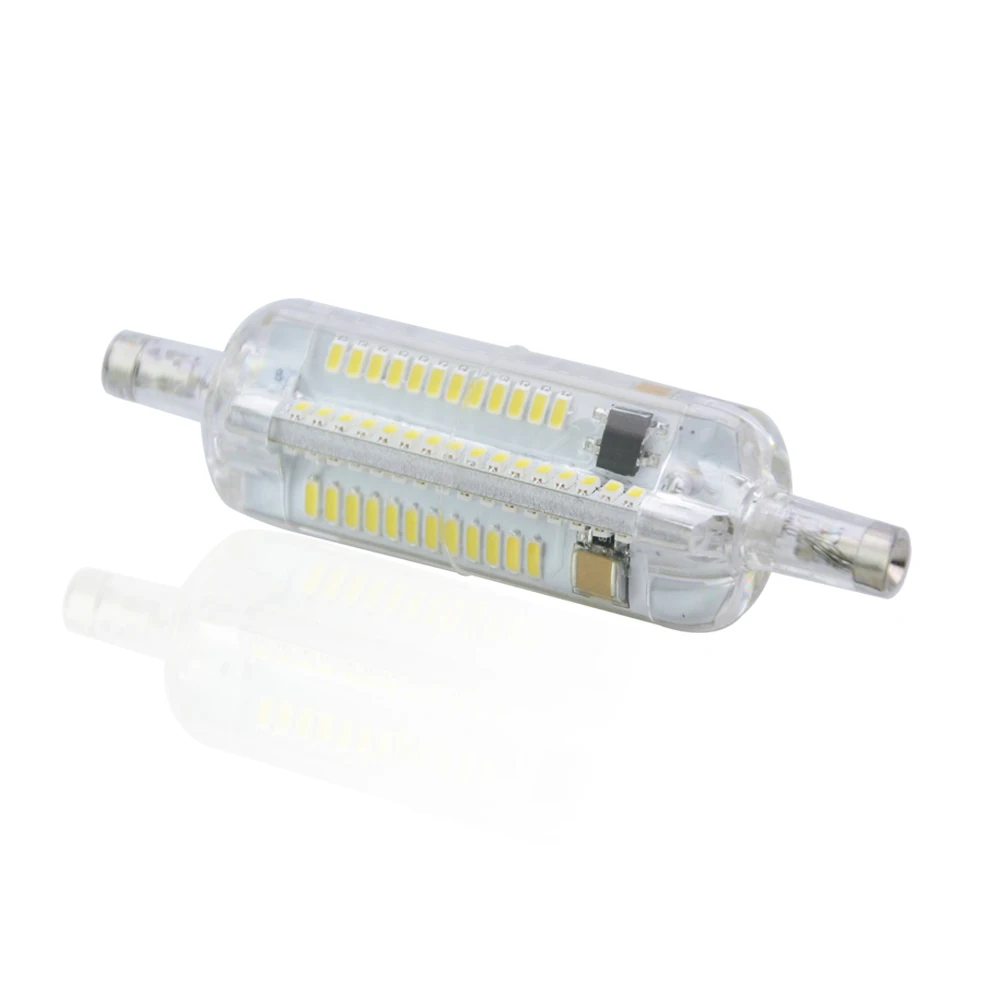 

2016 New 1Pcs Silicone R7S LED Lamp 10W 78MM 15W 118MM Bulb R7S Lamp 200~240V 360 degree Angle Perfect Replace Halogen Light