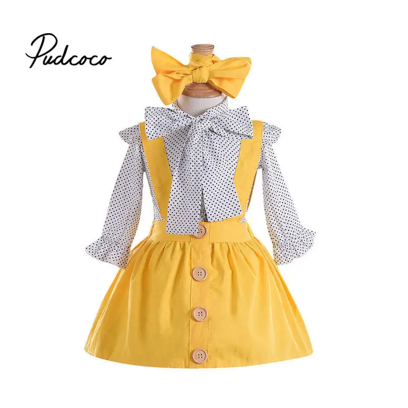 3 шт. футболка платье и головной убор для девочек | Мать ребенок