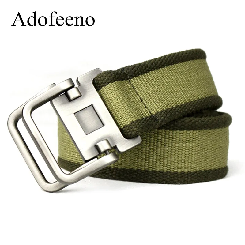 Мужской широкий ремень Adofeeno модный Тактический парусиновый пояс в стиле