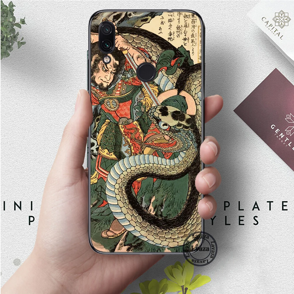8 Lavaza японского стиля силиконовый чехол для Xiaomi Redmi 4A 4X5 5A 6 6A 7 7A 8 8A K20 Pro Plus S2 Go - Цвет: 8