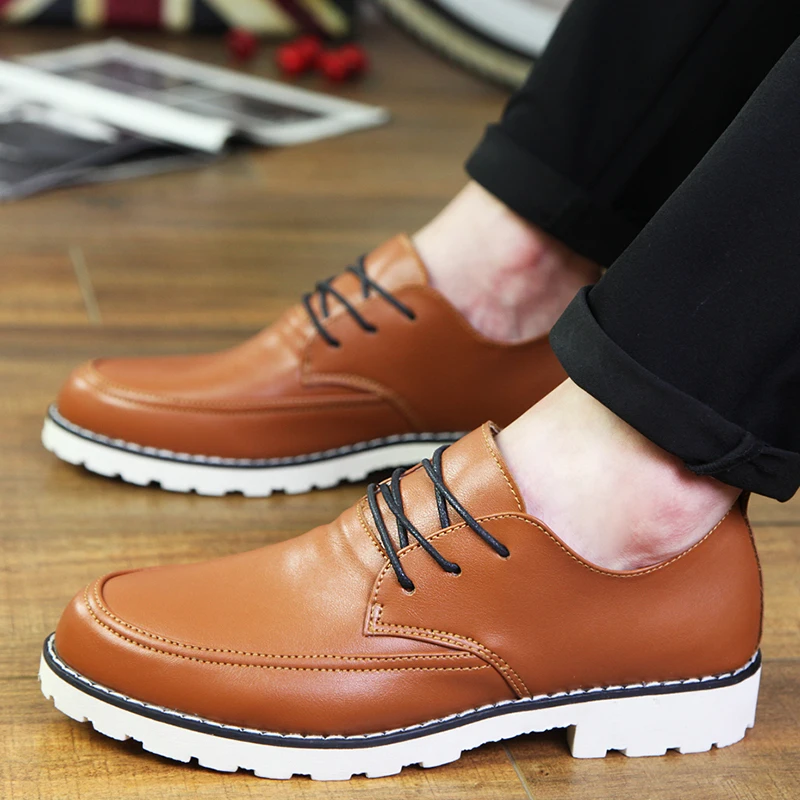 Fashion British style soft men's casual shoes fashion men free shipping | Обувь