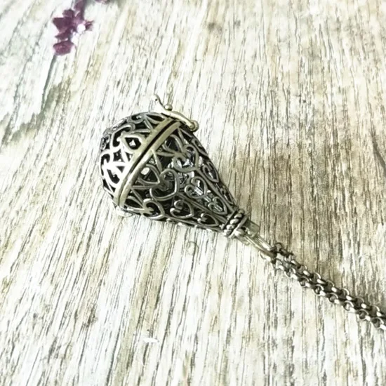 Винтажное ожерелье с медальоном и ангельским шаром для беременных SYYF0129 |