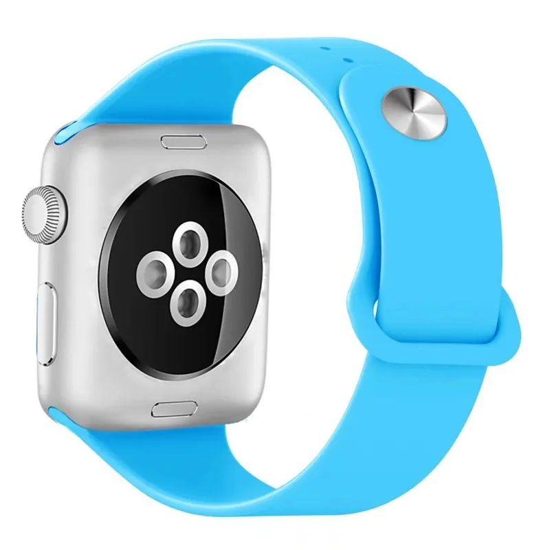 ASHEI мягкий силиконовый спортивный ремешок для Apple Watch серии группа 4 40 мм 44 мм 38 мм 42 мм ремешок для часов для iWatch серии 3 2 1 ремень