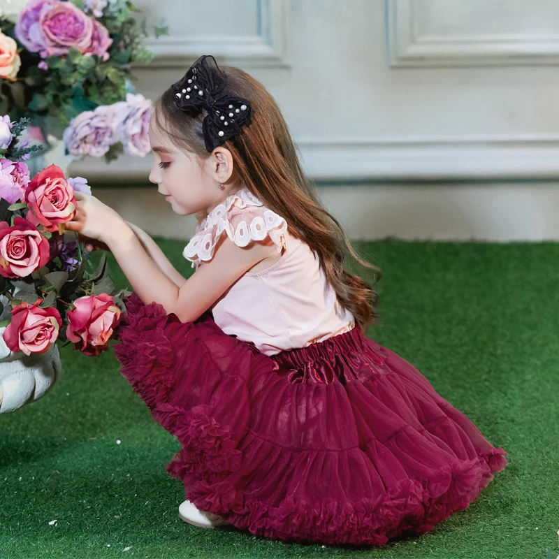 Шифоновая юбка пачка для девочек 1 10 лет|chiffon pettiskirt|girls tutu skirtgirls |