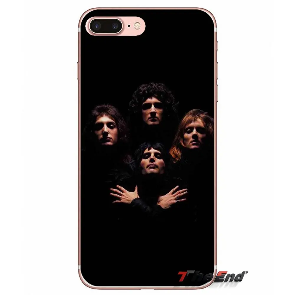 King Queen Фредди Меркури королева рок чехол для Apple iPhone X 4 4S 5 5S SE 5C 6 6S 7 8 Plus 6Plus 7plus 8plus