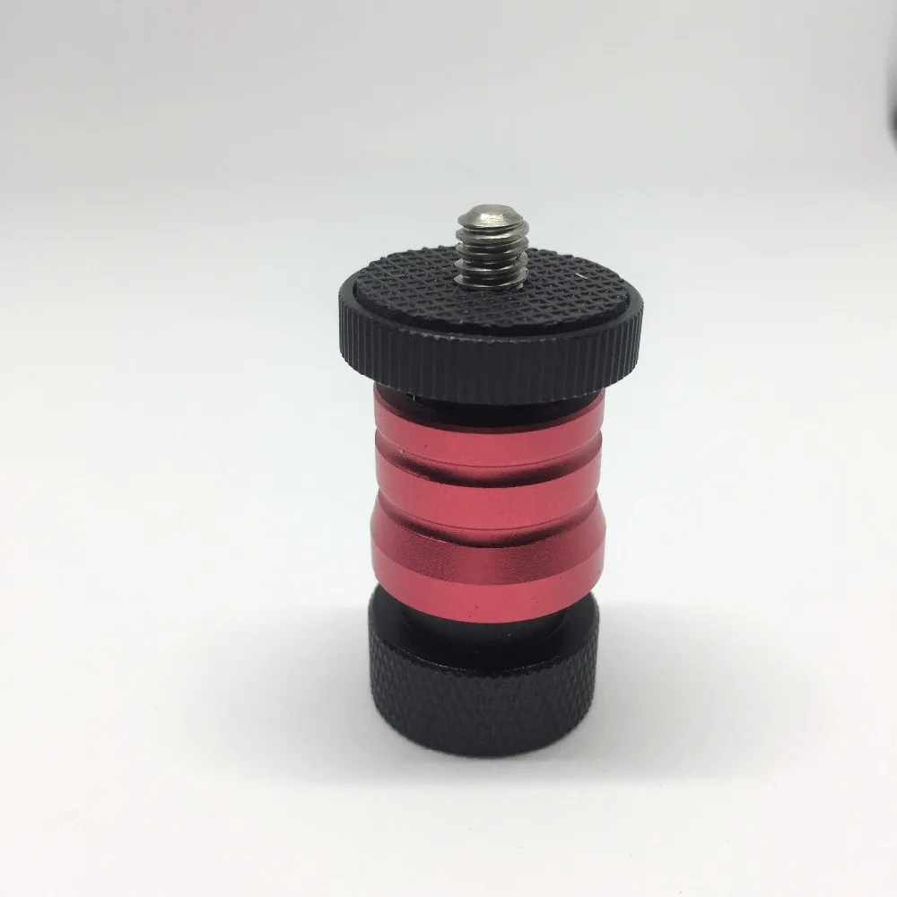 Kaliou Photo Studio Accessory Mini Ball Head for Camera Stand Tripod Ballhead with 1/4" Adapter Quick Release Plate Black Red |