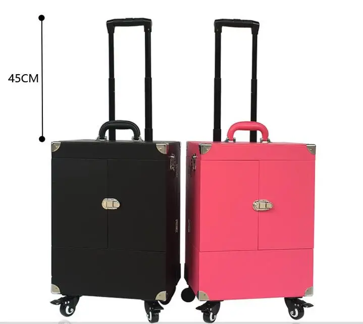 Профессиональный Чехол на колесиках для красоты с полуперманентным макияжем|kit