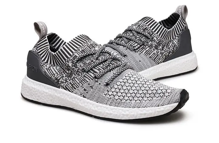 Тканые Для мужчин повседневная обувь дышащая мужская Tenis Masculino Sapatos Открытый