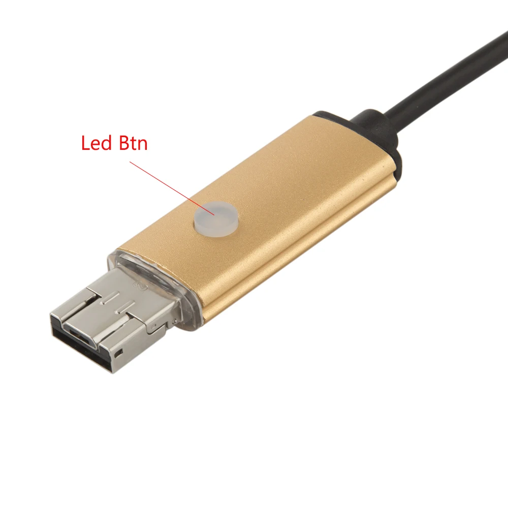 JCWHCAM 2MP 5M Android USB эндоскоп HD камера 8 мм IP67 Walterproof Snake 720P Мобильный бороскоп|usb