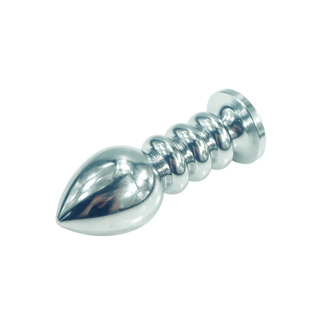 180G Large size metal jeweled huge butt plug steel crystal anal 11 color for choose ACGC004-alloy | Красота и здоровье