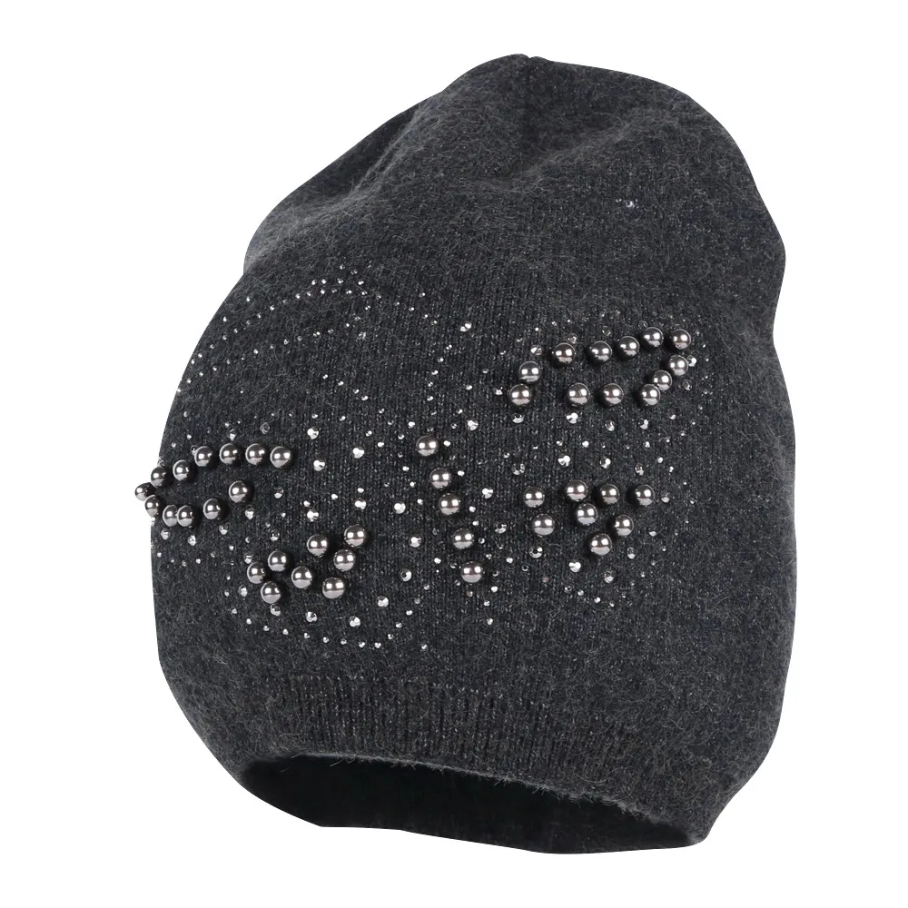 Женская шерстяная зимняя шапка бренд skullies beanies Индивидуальный Дизайн Роскошный