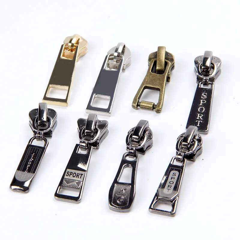 Zipper Head Full set of mixed 3rd No. 5th 8th Bag Clothing resin Metal zipper Accessories | Дом и сад