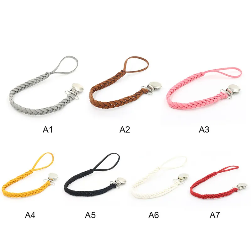 100 шт. кожаные зажимы для соски пустышки|Соска-пустышка| |