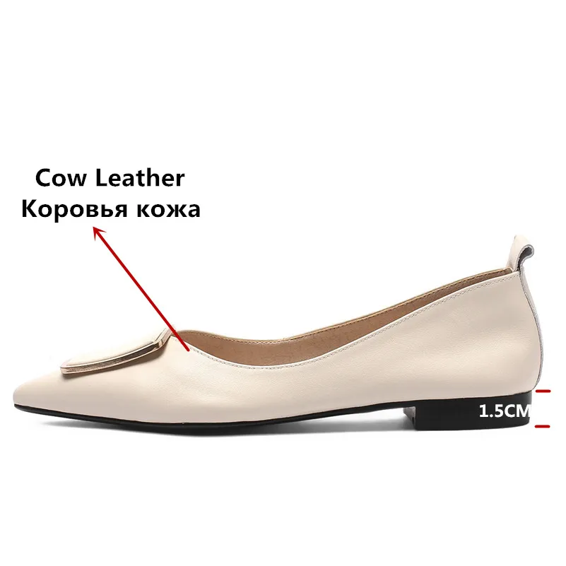 Женские туфли-лодочки FEDONAS элегантные офисные туфли из натуральной кожи на