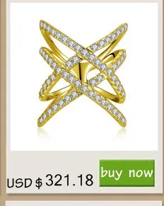 AINUOSHI Real 14K Solid Yellow Gold Cluster Crown Ring Carved Band Simulated Diamond Wedding Engagement Ring for Women Jewelry