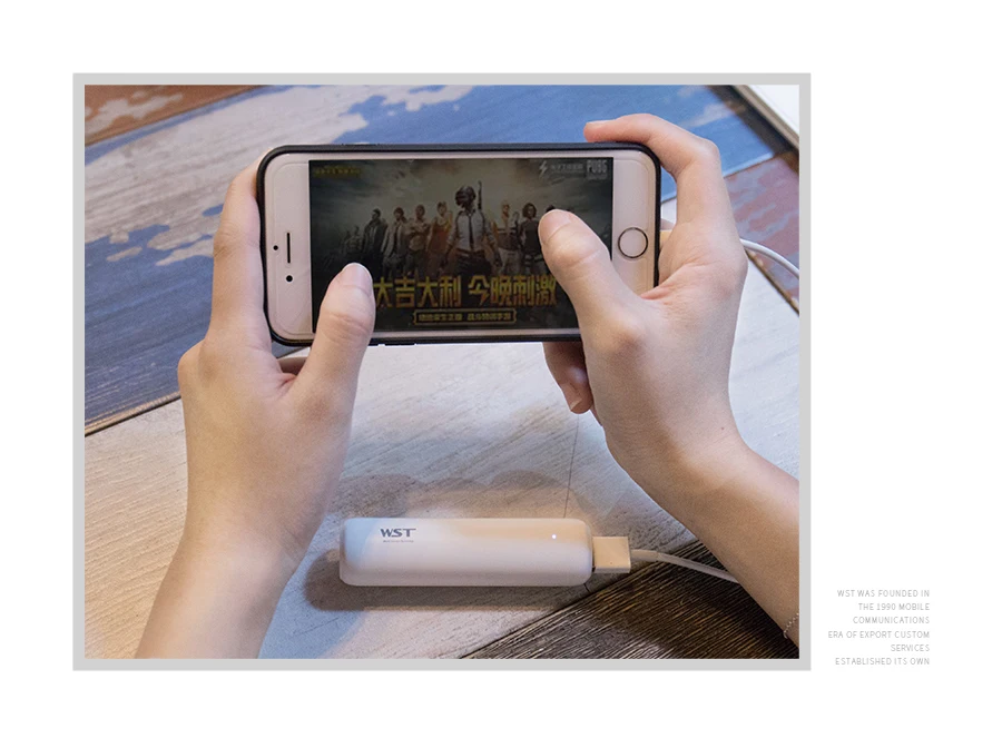 WST, 3350 мА/ч, мини внешний аккумулятор с usb-портом для iPhone, samsung, Xiaomi, внешний аккумулятор, портативное зарядное устройство для телефона, быстрая зарядка