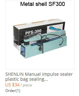 Heating wire of vacuum bag shrinking sealer DZ280 seris,4mm wide,30mm long,impluse electrical sealing wire,spare parts