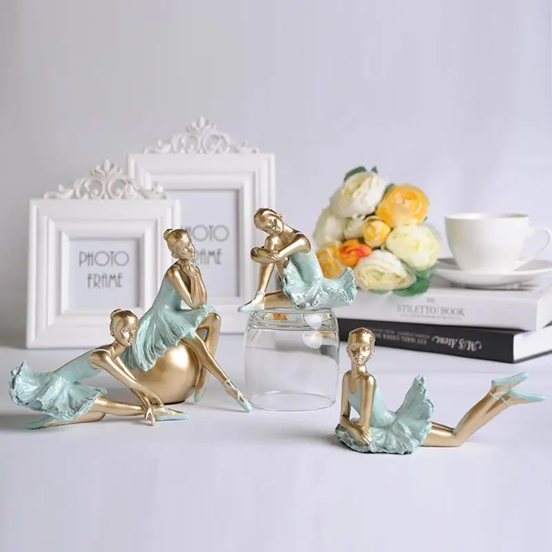 Европейский стиль гостиной маленькие украшения домашний декор Искусство