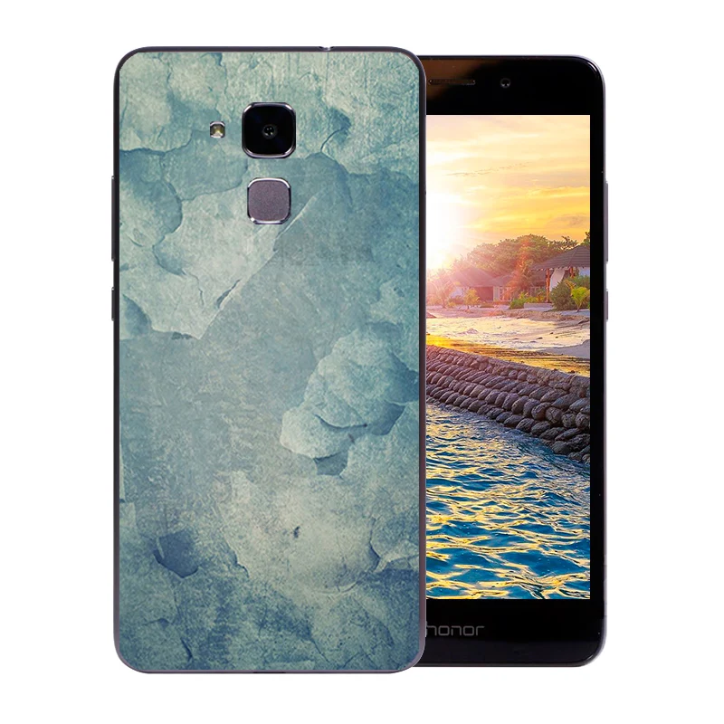5 2-дюймовый чехол для телефона Huawei Honor 5C гелевый прозрачный мягкий силиконовый 7