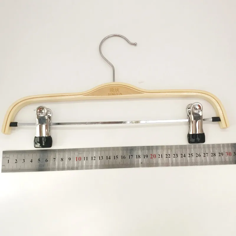 Детский Взрослый нескользящий деревянный крючок для брюк вешалки деревянные