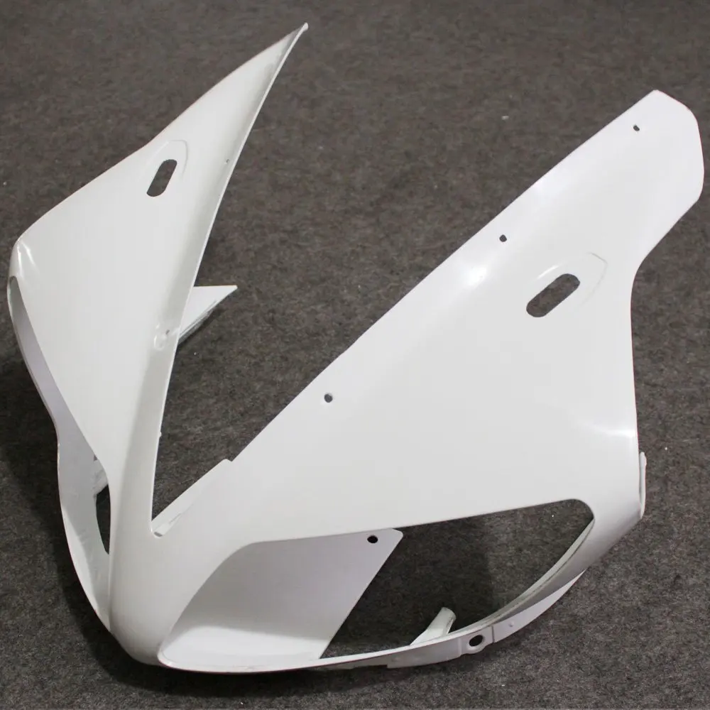 Неокрашенный передний верхний носовой обтекатель для мотоцикла Yamaha YZF R1 YZFR1 2002 -