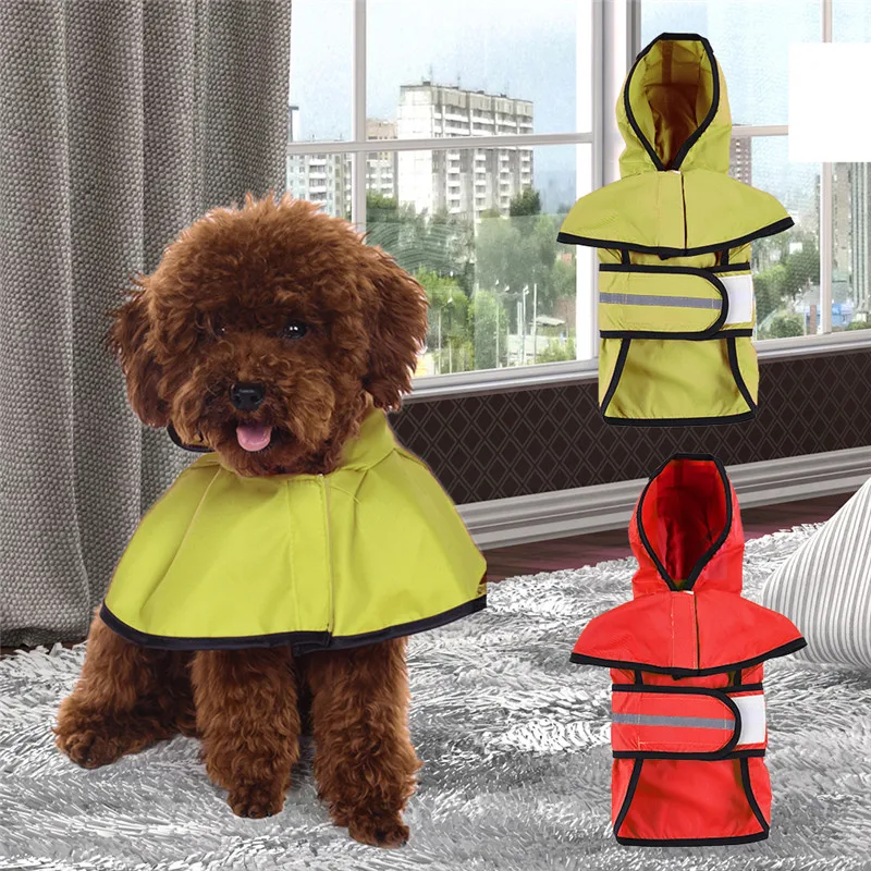 Дождевик для больших собак одежда водонепроницаемый дождевик комбинезон щенков