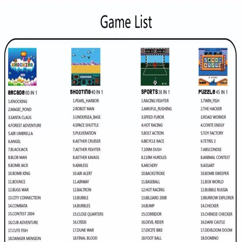2 дюйма LCD два игрока мини аркадная машина с классической игрой 645 в 1 PCB длинный вал