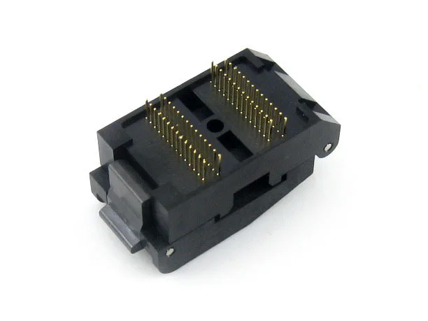 

Программируемое гнездо SSOP56 TSOP56 IC51-0562-1387 Enplas IC Test Burn-in, адаптер для программирования, шаг 0,635 мм, ширина 7,0 мм, раскладушка Yamaichi
