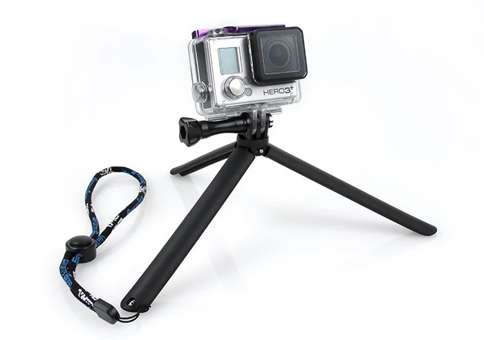 Для Аксессуары для штатива Gopro рукоятка с ремешком и Винт Hero 5/4/3 +/3/2 SJCAM SJ4000 SJ5000 eken H9