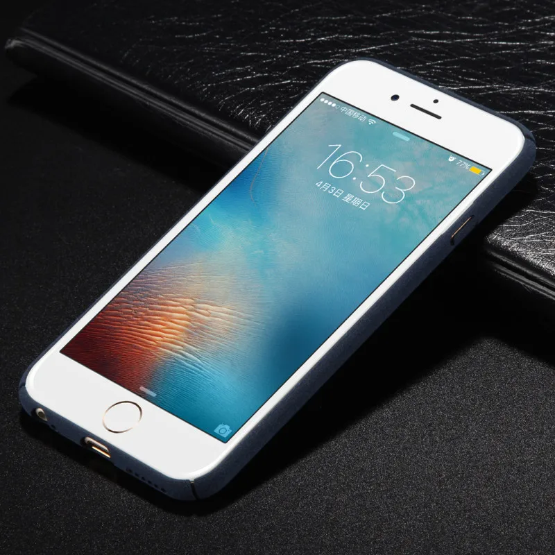 Жесткий матовый тонкий чехол для iPhone 7 6 s 8 плюс Xs X Матовый рок песок зыбучие пески