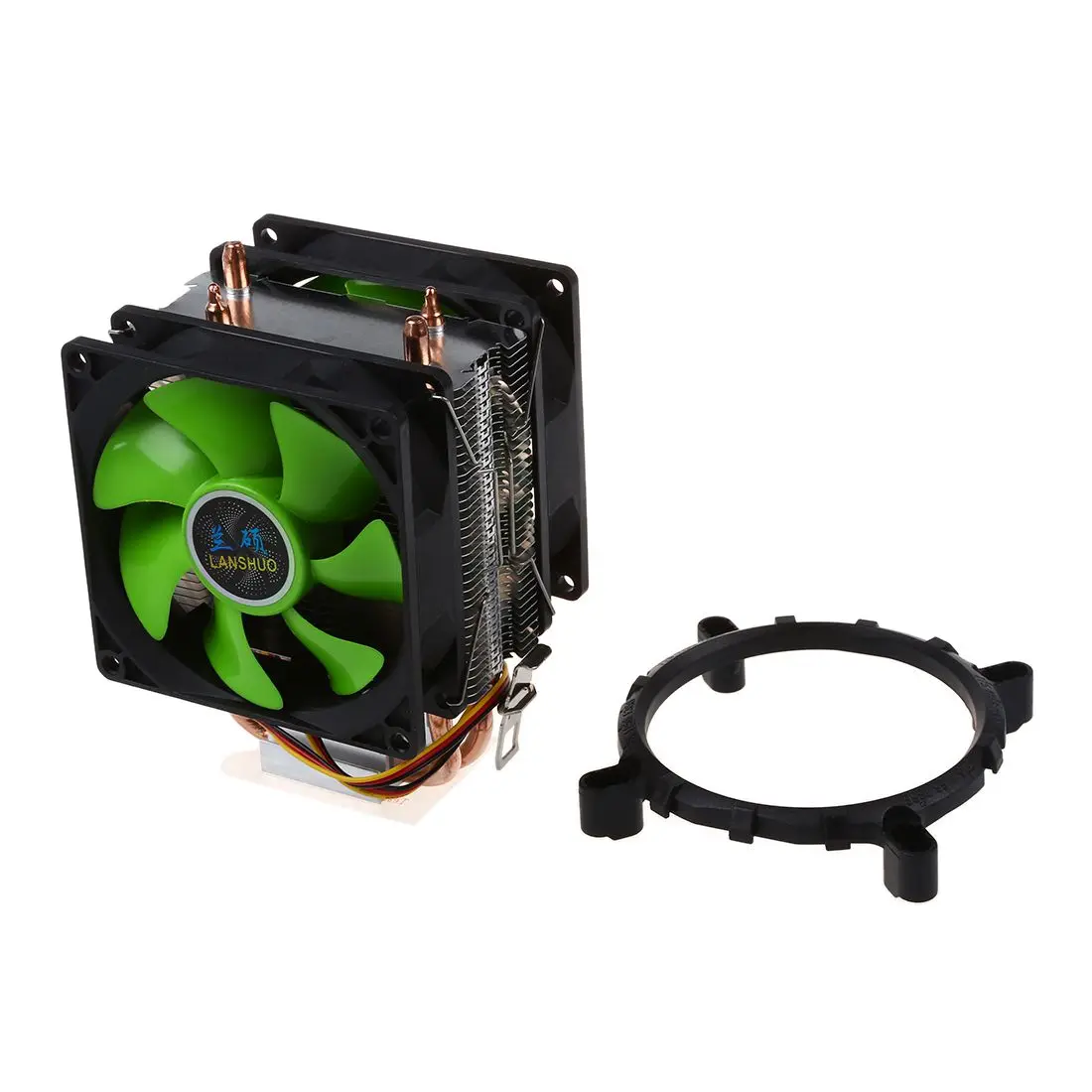 HOT CPU охлаждающий бесшумный вентилятор для Intel LGA775 / 1156/1155 AMD AM2 + AM3|silent fan|cooler fanfan silent