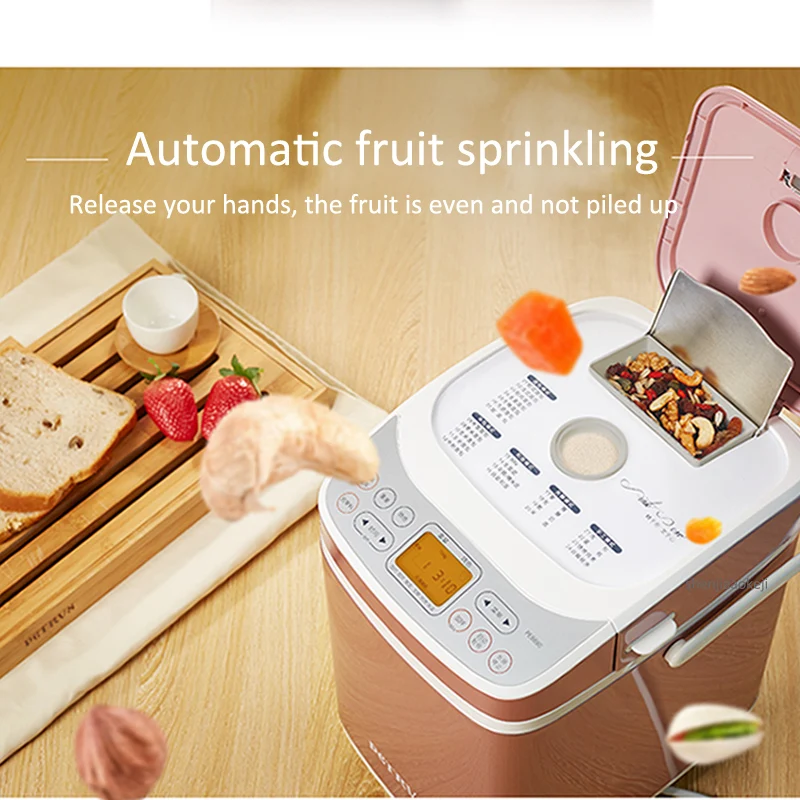 

24 functions menu 3 baking color Bread machine automatic fruit yeast spread double tube heat Bread maker homemade bread roaster